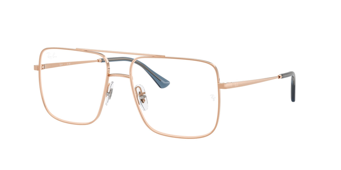 Gafas graduadas ray-ban rx3758v ari 3094 oro square unisex talla 56mm - Vista principal