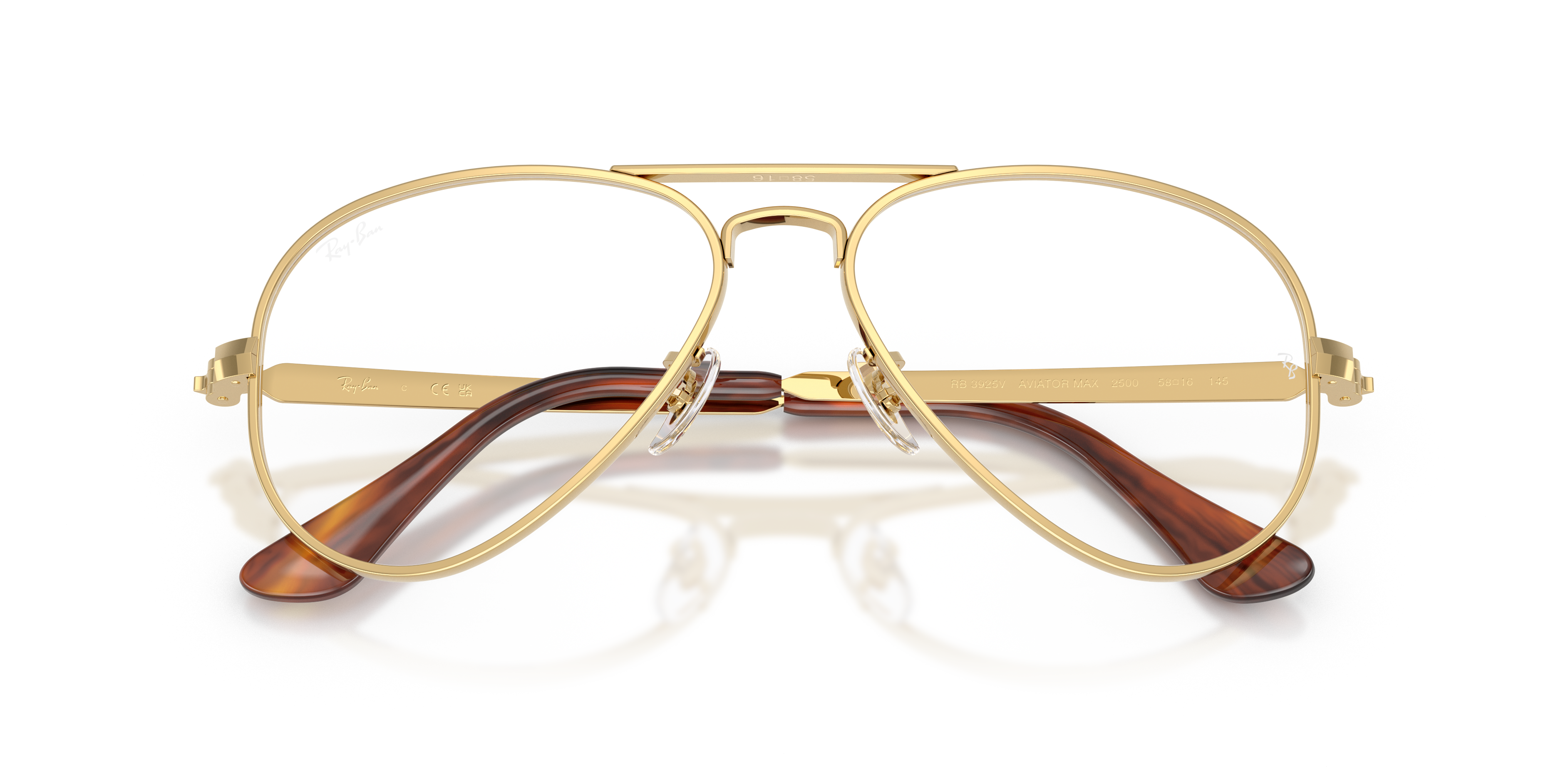 RAY-BAN RX3925V AVIATOR MAX 2500 58