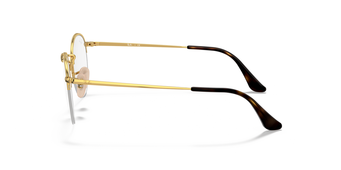 Lunettes de vue ray-ban rx3947v round gaze 2500 round unisex taille 53mm - Vue détaillée
