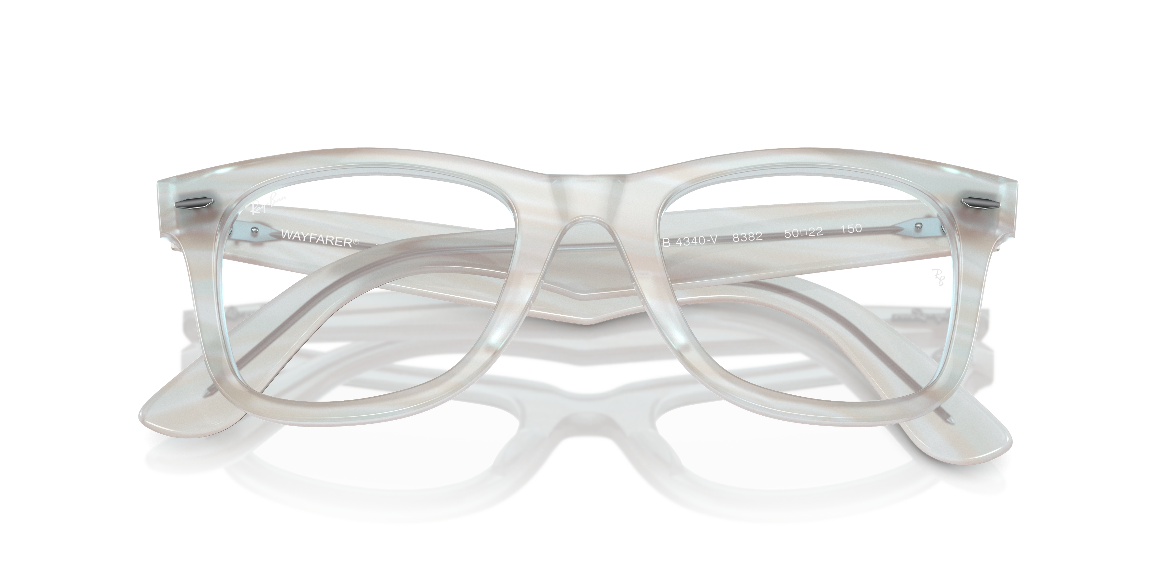 RAY-BAN RX4340V WAYFARER EASE 8382 50