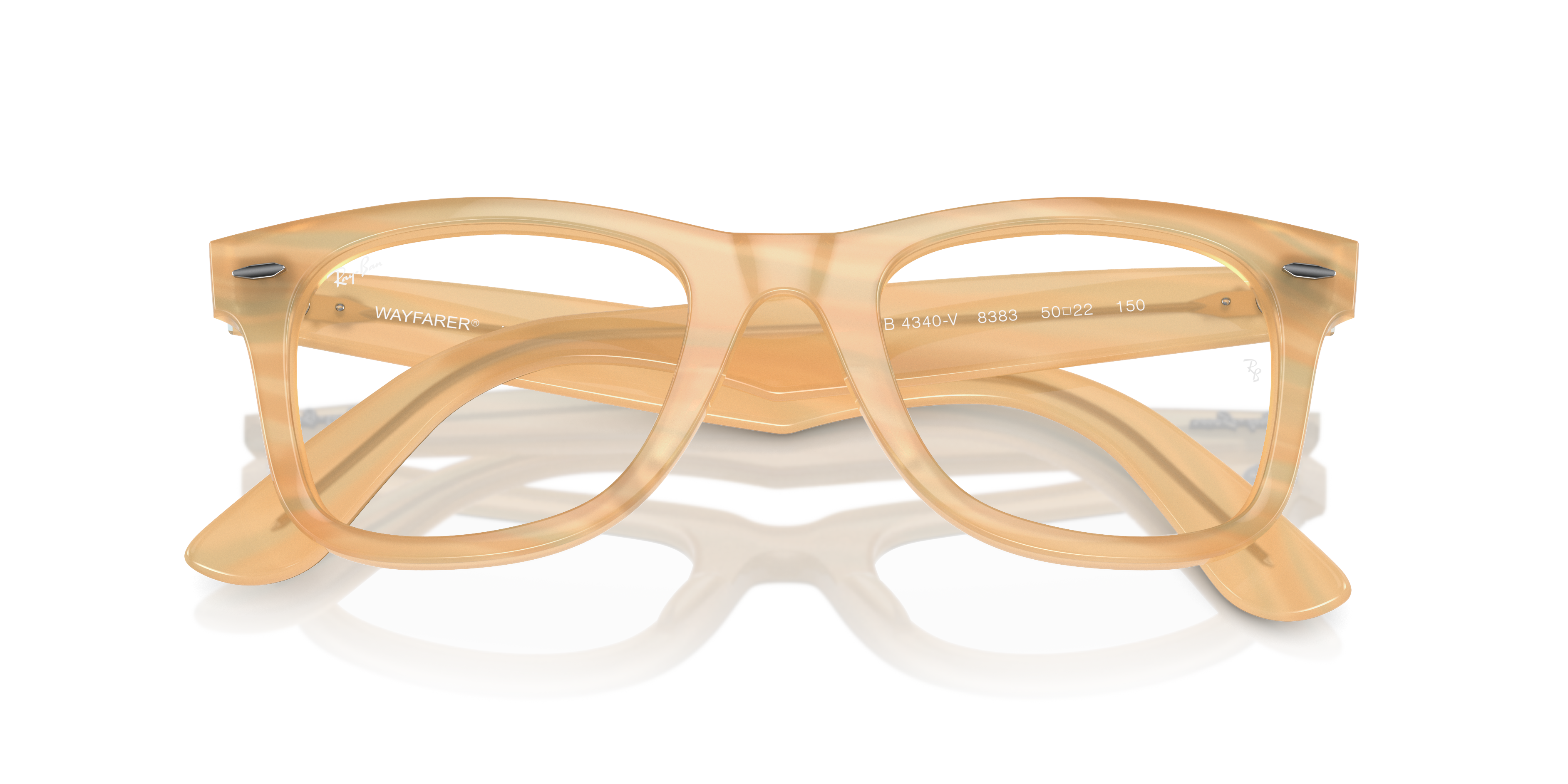 RAY-BAN RX4340V WAYFARER EASE 8383 50