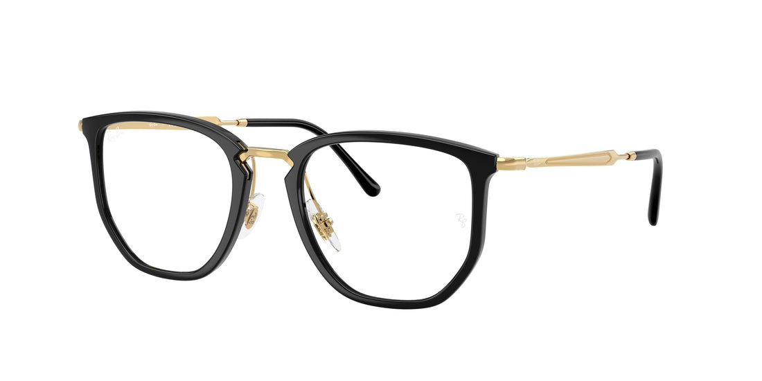 Gafas graduadas ray-ban rx4451v 2000 negro irregular unisex talla 53mm - Vista principal