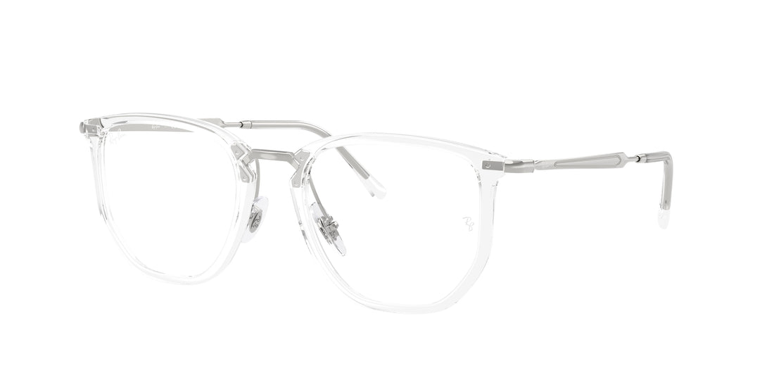 Okulary korekcyjne ray-ban rx4451v 2001 transparente irregular unisex rozmiar 50mm - Widok główny