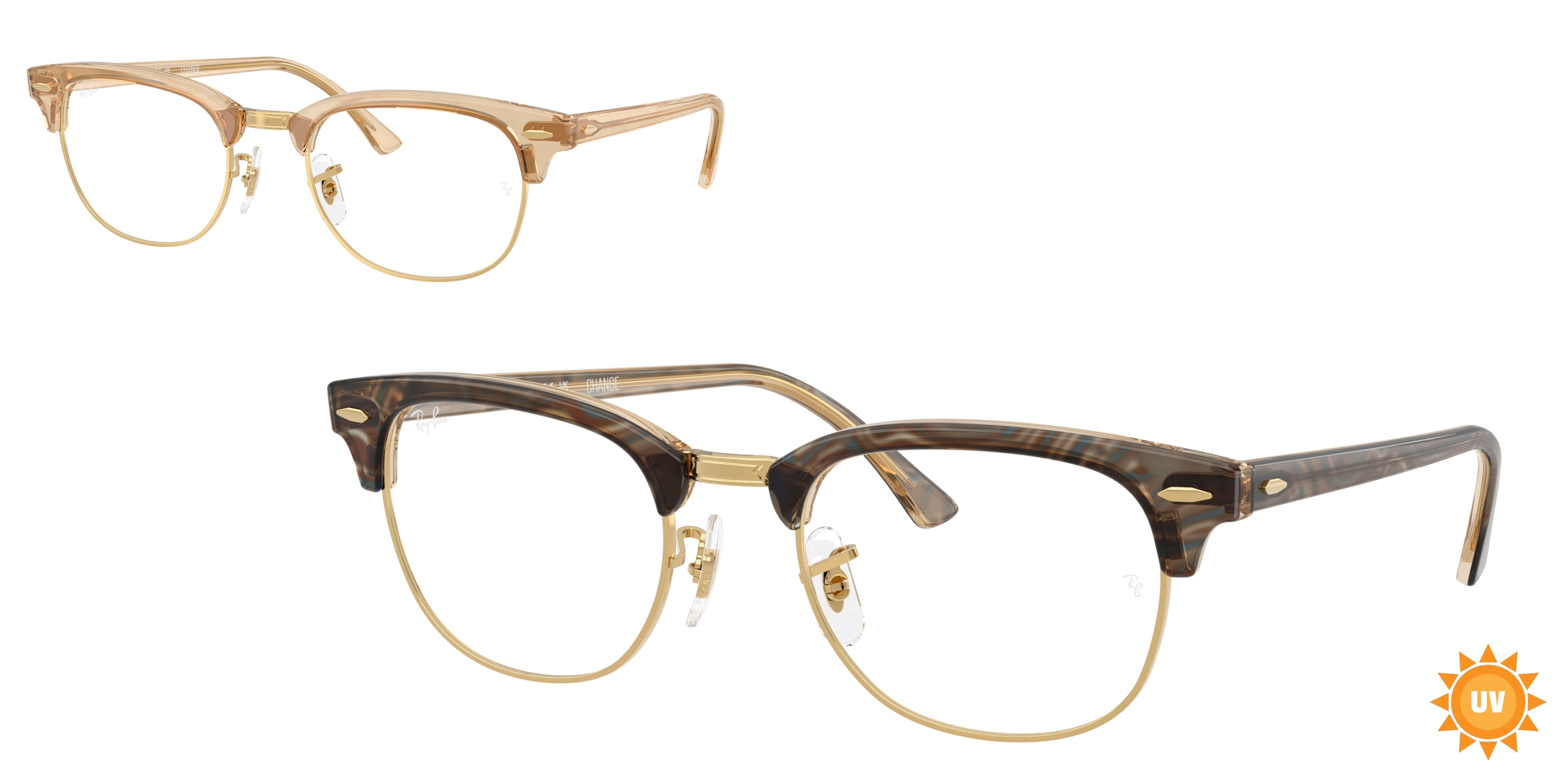 RAY-BAN RX5154 CLUBMASTER 8294 53