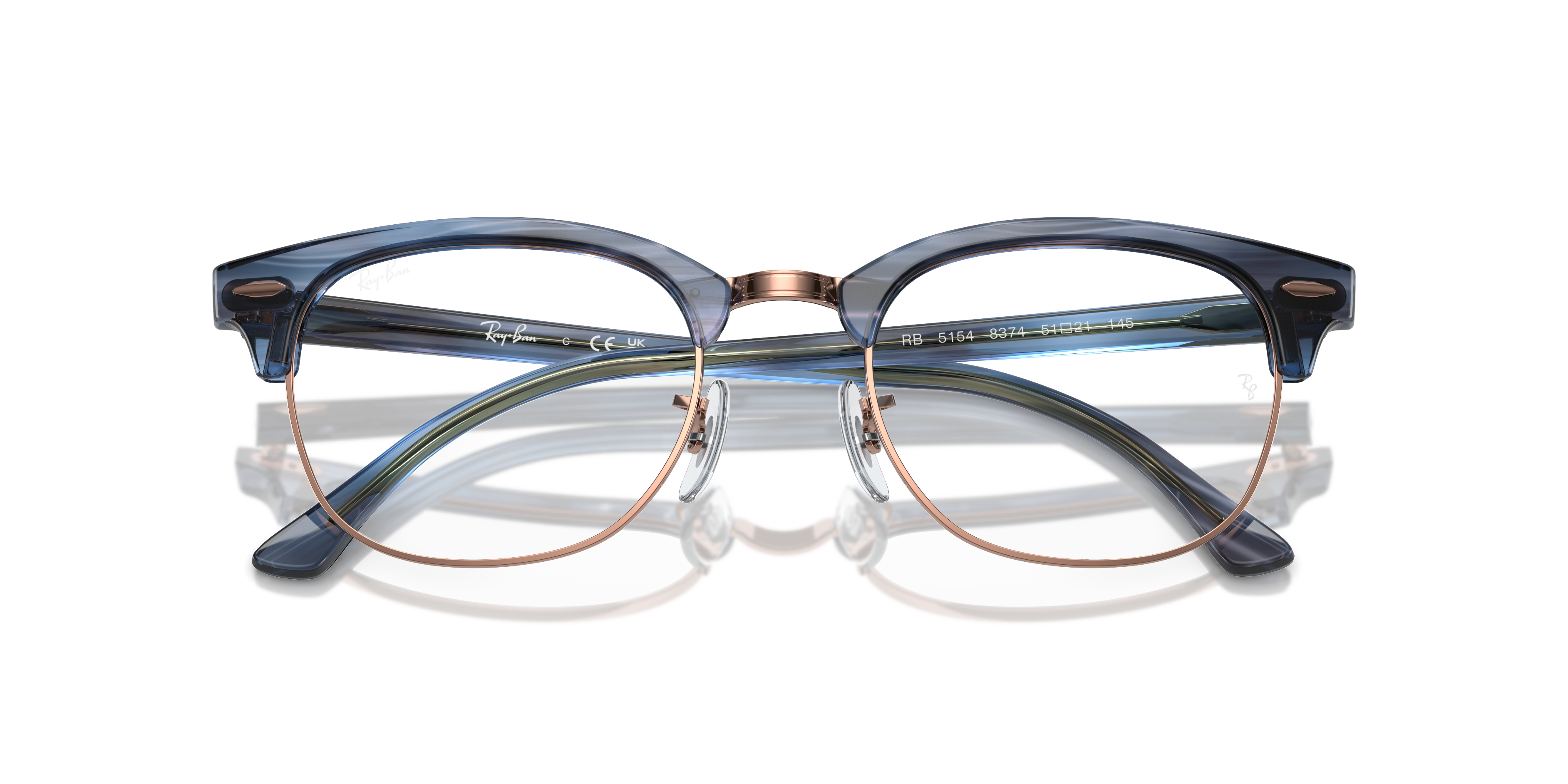 RAY-BAN RX5154 CLUBMASTER 8374 51 - 3