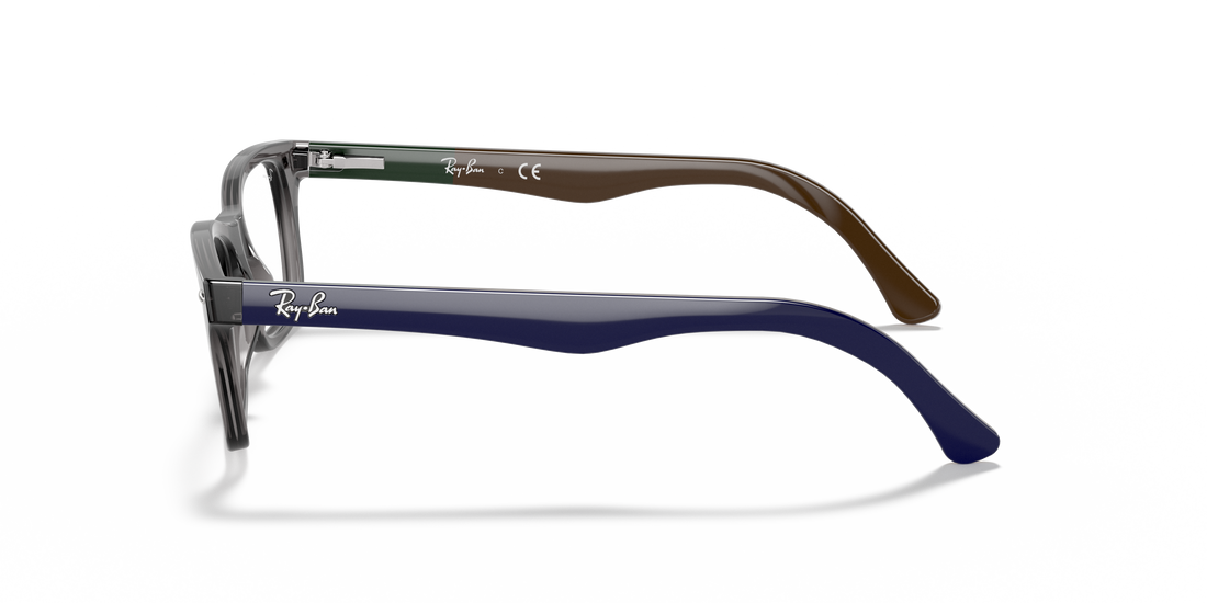 Óculos graduados ray-ban rx5228 5546 unisex tamanho 50mm - Vista de detalhe