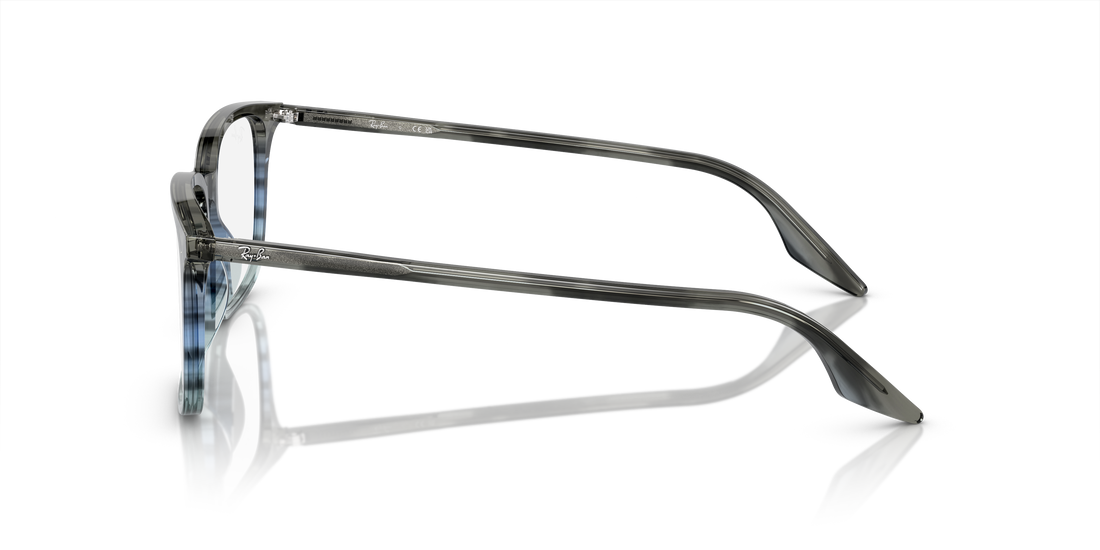 Óculos graduados ray-ban rx5421 8254 unisex tamanho 55mm - Vista de detalhe