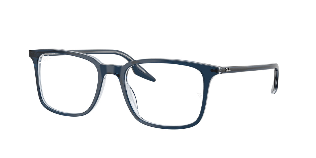 Óculos graduados ray-ban rx5421 8324 negro rectangular unisex tamanho 53mm - Vista principal