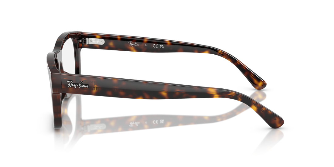 Gafas graduadas ray-ban rx5435 2012 carey rectangular unisex talla 54mm - Vista de detalle