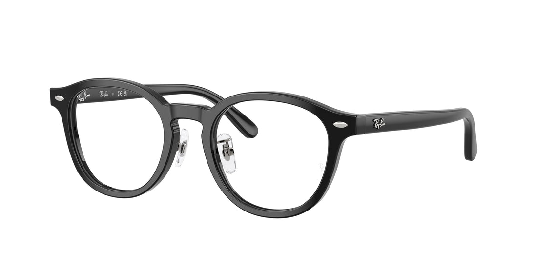 Gafas graduadas ray-ban rx5443d 2000 negro square unisex talla 49mm - Vista principal