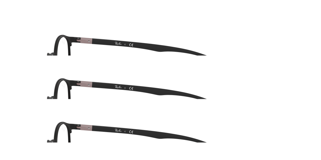 Brillen ray-ban rx6355 2503 unisex größe 50mm - Detailansicht