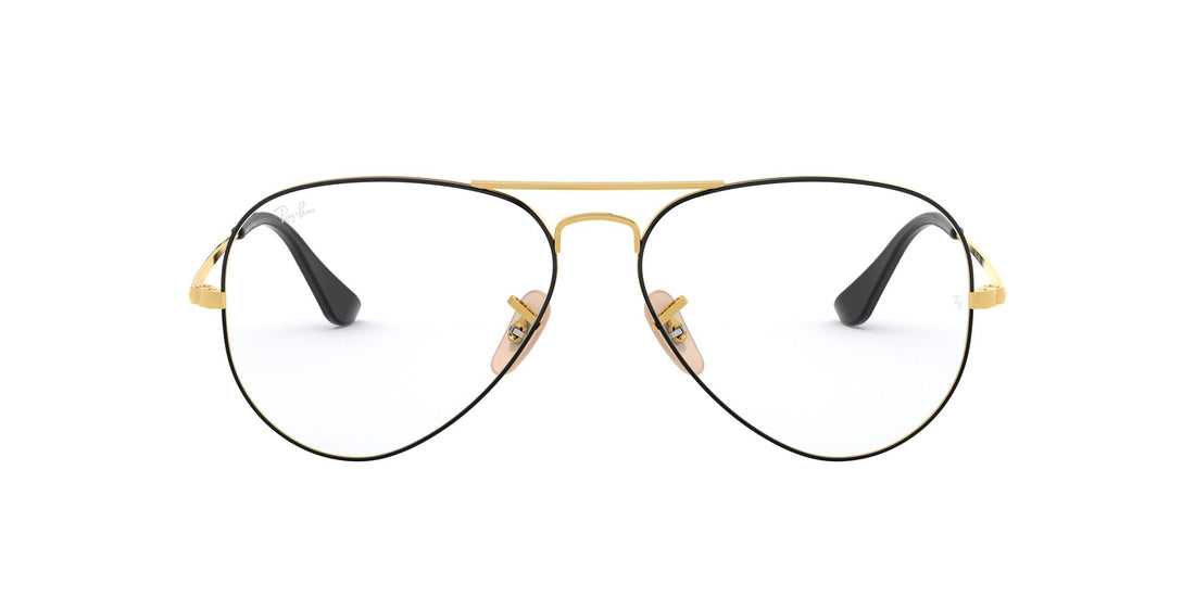 Brillen ray-ban rx6489 aviator 2946 unisex größe 58mm - Detailansicht