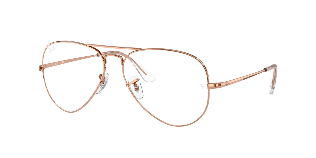 Lunettes de vue ray-ban rx6489 aviator 3094 unisex taille 55mm - Vue principale