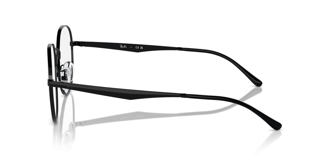 Prescription glasses ray-ban rx6517d 2509 negro unisex size 55mm - Detailed view