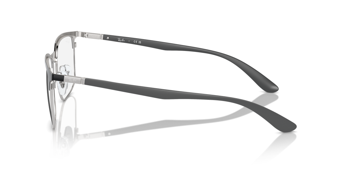 Gafas graduadas ray-ban rx6518 3163 negro unisex talla 55mm - Vista de detalle