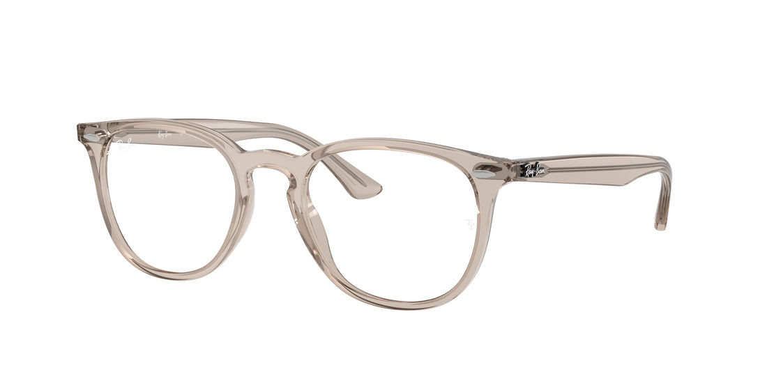 Óculos graduados ray-ban rx7159 8449 marron pantos unisex tamanho 52mm - Vista principal