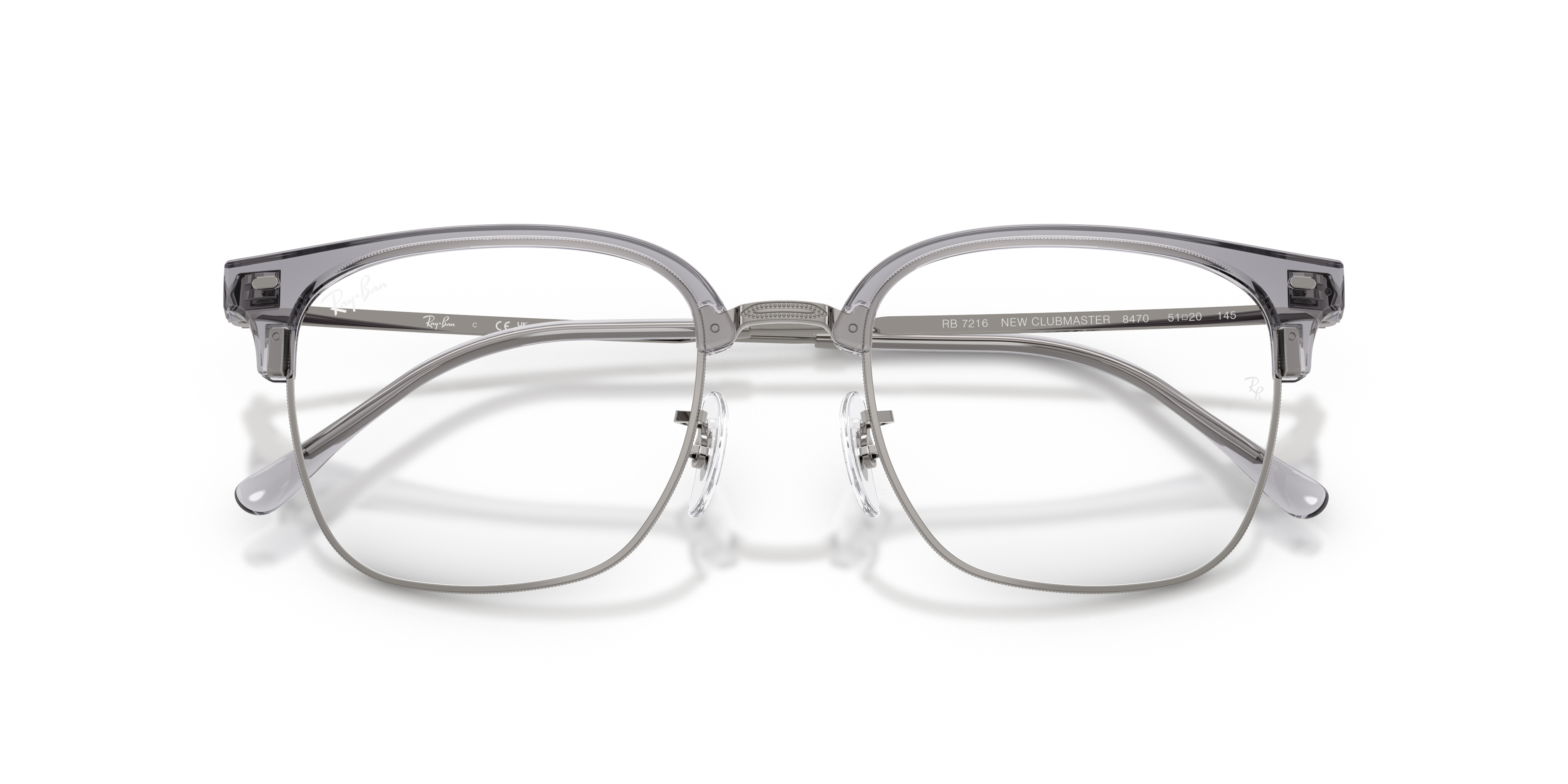 RAY-BAN RX7216 NEW CLUBMASTER 8470 51