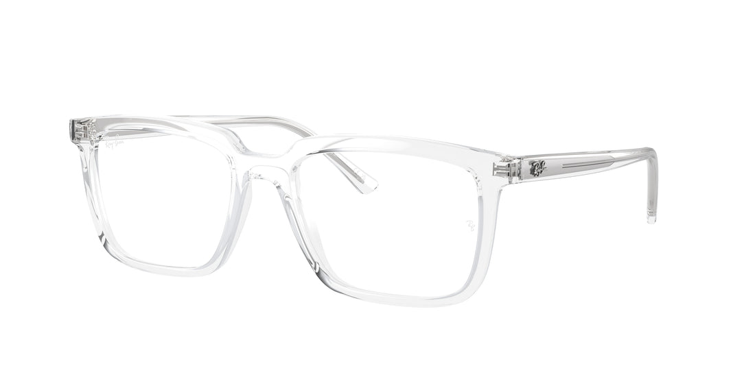 Brillen ray-ban rx7239 alain 2001 transparente unisex größe 52mm - Hauptansicht