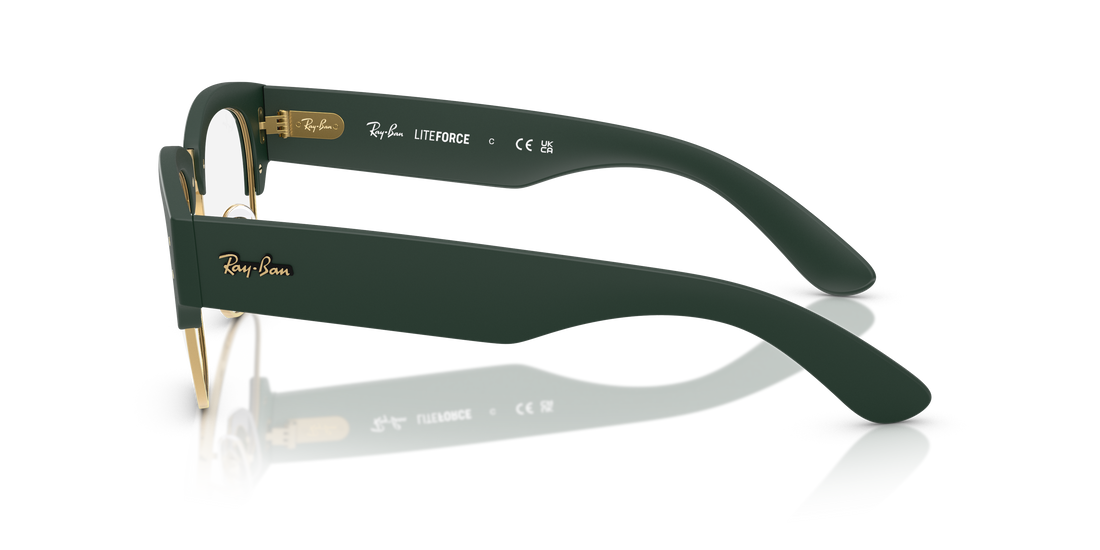 Gafas graduadas ray-ban rx7316v 8062 oro square unisex talla 52mm - Vista de detalle