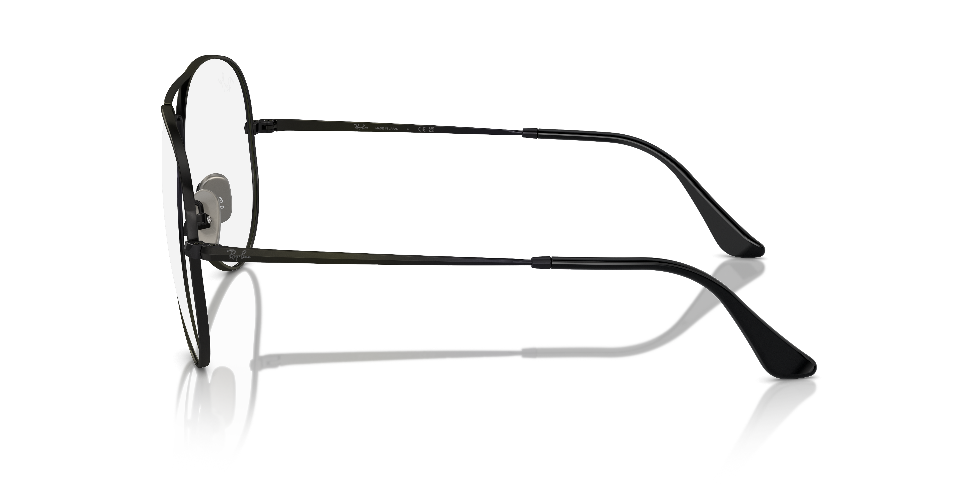 RAY-BAN RX8789 AVIATOR TITANIUM 1244 58