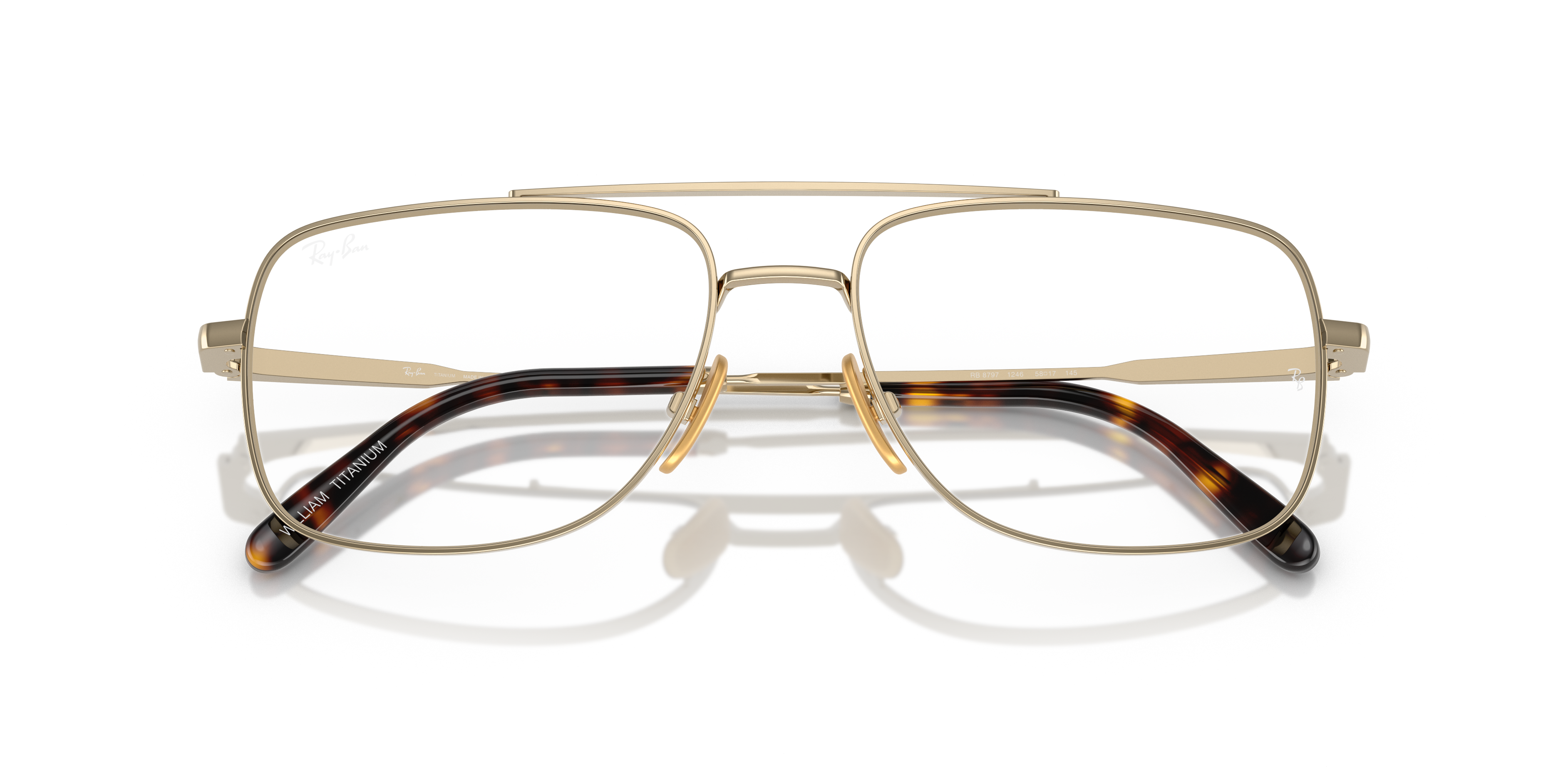 RAY-BAN RX8797 WILLIAM TITANIUM 1246 58