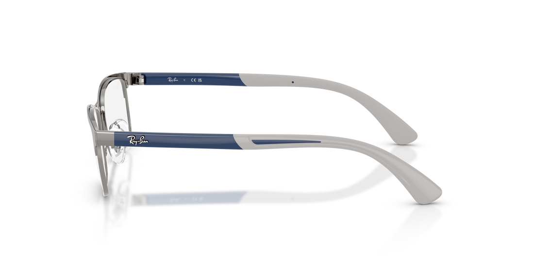 Gafas graduadas ray-ban junior ry1061 4100 gris rectangular infantil talla 48mm - Vista de detalle