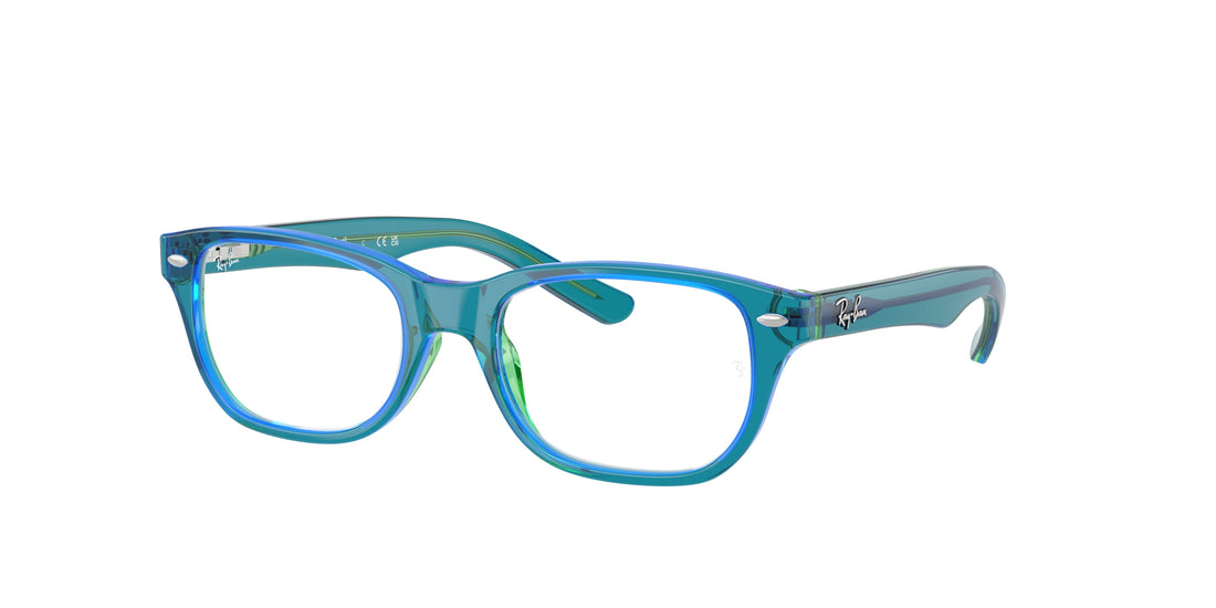 Lunettes de vue ray-ban junior ry1555 3996 azul square infantil taille 46mm - Vue principale