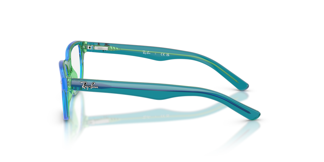 Lunettes de vue ray-ban junior ry1555 3996 azul square infantil taille 48mm - Vue détaillée