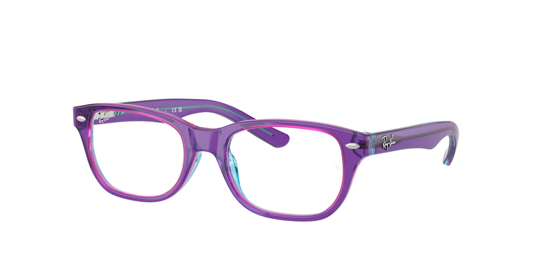 Lunettes de vue ray-ban junior ry1555 3997 violeta square infantil taille 46mm - Vue principale