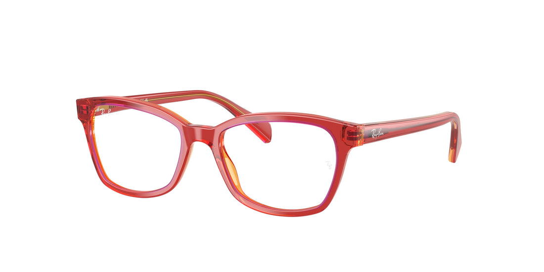 Gafas graduadas ray-ban junior ry1591 3998 rojo square infantil talla 48mm - Vista principal