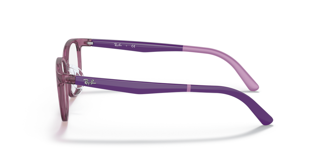 Gafas graduadas ray-ban junior ry1614d 3909 violeta pillow unisex talla 49mm - Vista de detalle
