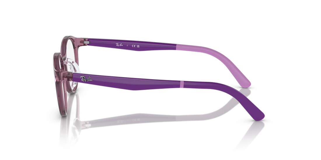 Gafas graduadas ray-ban junior ry1625d 3909 morado pantos unisex talla 47mm - Vista de detalle
