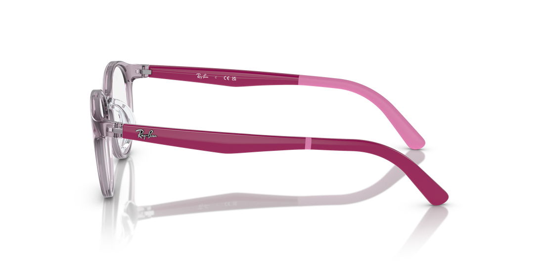 Gafas graduadas ray-ban junior ry1625d 3912 rosa pantos unisex talla 47mm - Vista de detalle