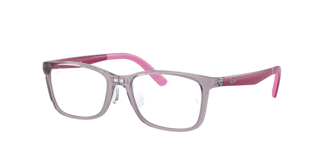 Lunettes de vue ray-ban junior ry1626d 3912 rosa rectangular infantil taille 47mm - Vue principale