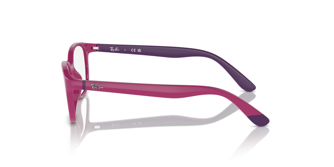 Gafas graduadas ray-ban junior ry1632 3933 rosa pantos unisex talla 48mm - Vista de detalle