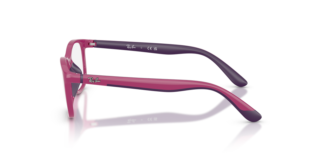 Lunettes de vue ray-ban junior ry1644 3933 violeta pillow infantil taille 46mm - Vue détaillée