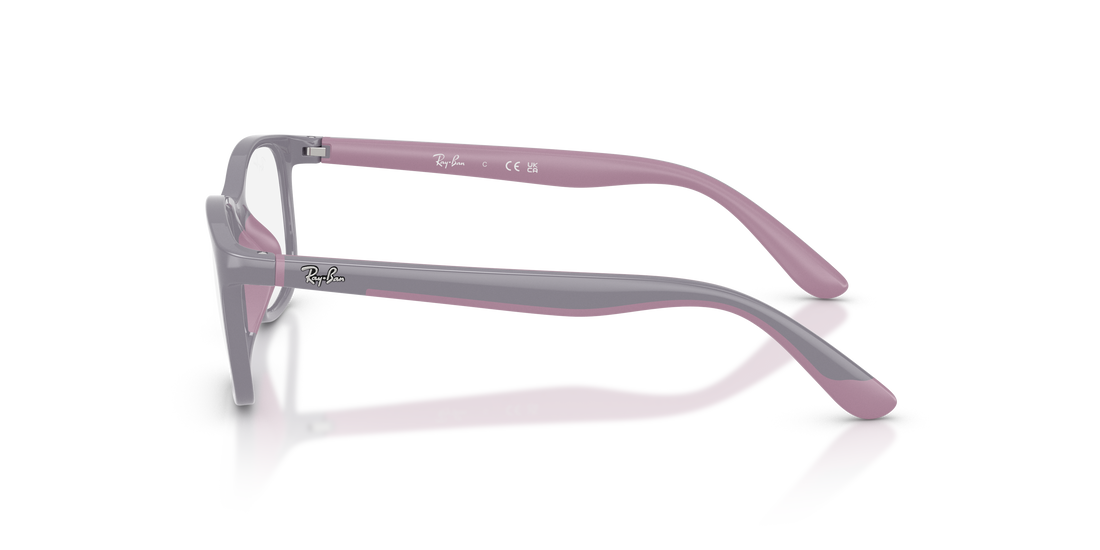Lunettes de vue ray-ban junior ry1644 7512 rosa pillow infantil taille 48mm - Vue détaillée