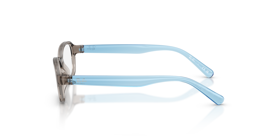 Gafas graduadas ray-ban junior ry1904 7535 gris pillow infantil talla 46mm - Vista de detalle