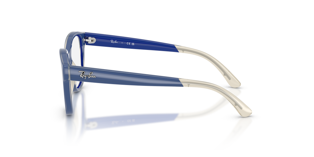Lunettes de vue ray-ban junior ry1950 7203 azul square infantil taille 46mm - Vue détaillée