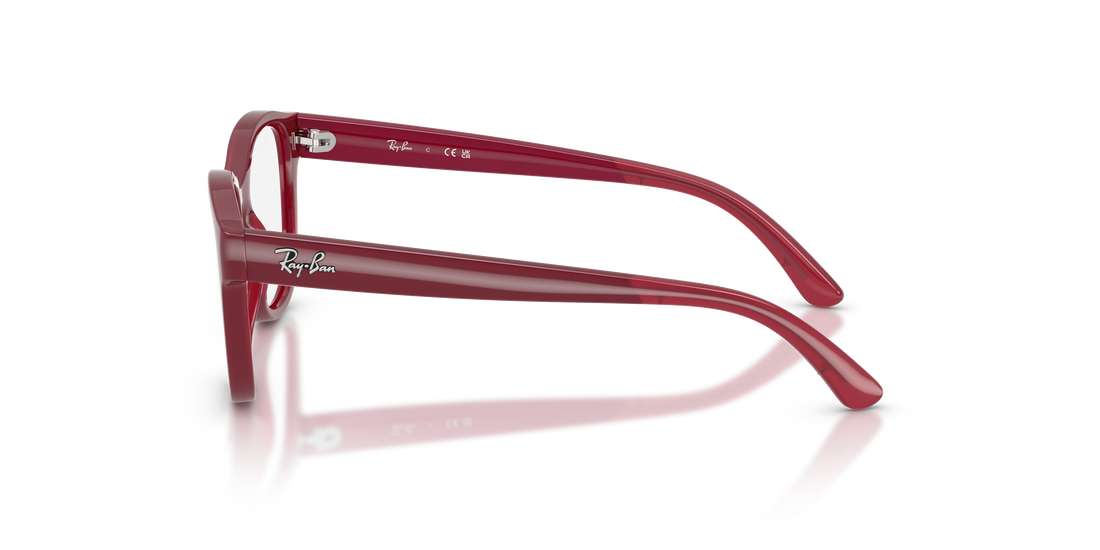 Lunettes de vue ray-ban junior ry1950 7207 violeta square infantil taille 44mm - Vue détaillée