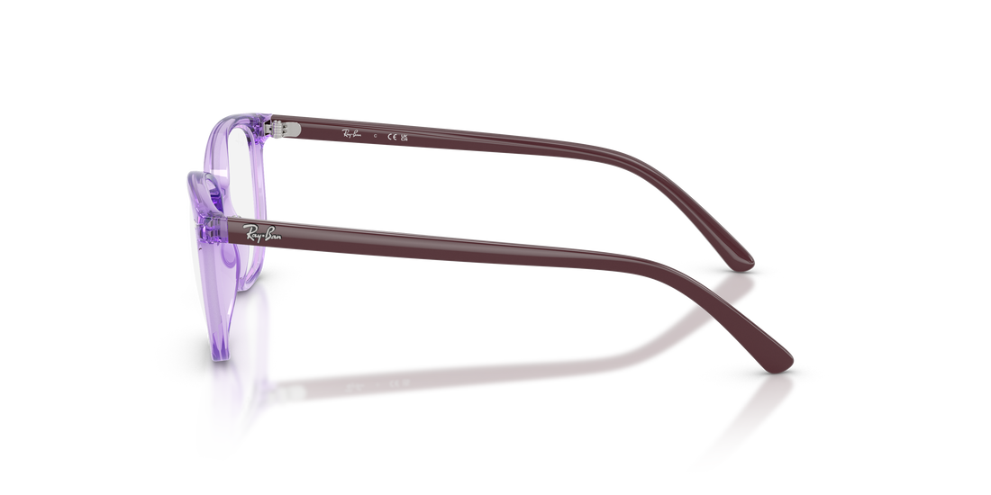 Lunettes de vue ray-ban junior ry9097v junior elliot 7515 violeta irregular infantil taille 46mm - Vue détaillée