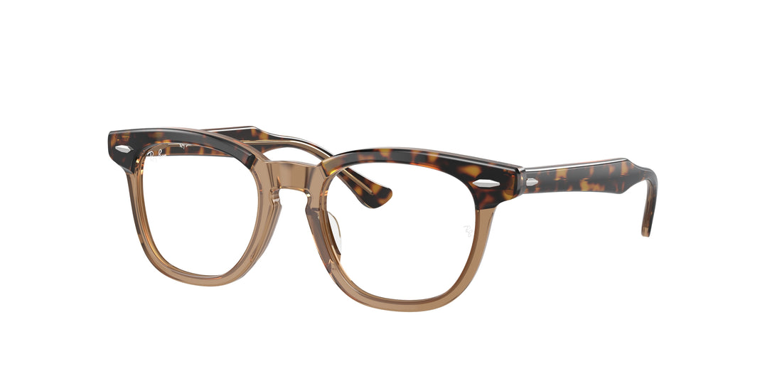 Lunettes de vue ray-ban junior ry9098v 3958 marron square unisex taille 43mm - Vue principale