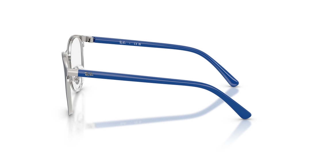 Lunettes de vue ray-ban junior ry9552v 4094 plateado pantos infantil taille 47mm - Vue détaillée