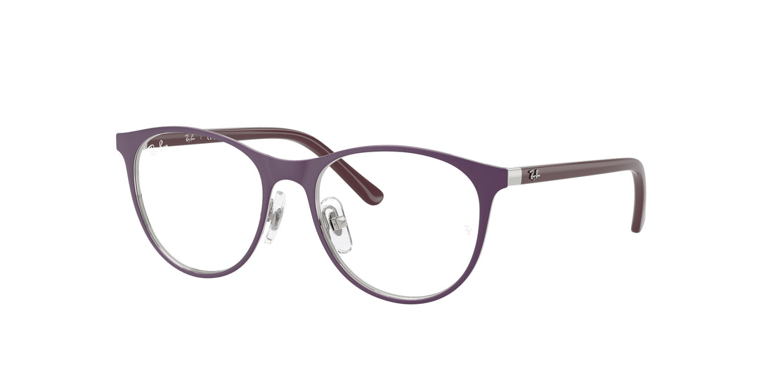 Lunettes de vue ray-ban junior ry9552v 4098 plateado pantos infantil taille 45mm - Vue principale