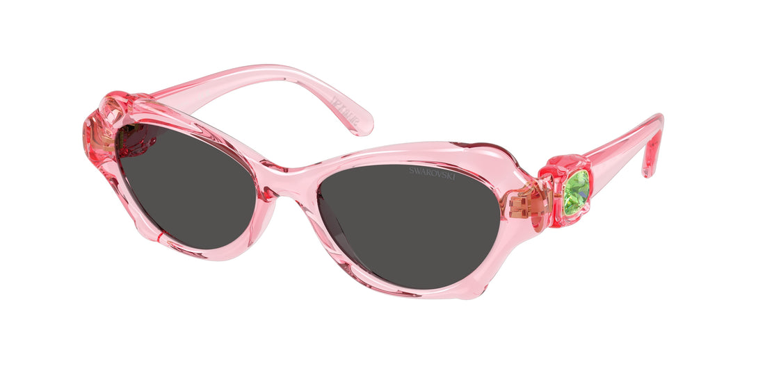 Okulary przeciwsłoneczne swarovski sk6050 108887 rosa cat eye femenino rozmiar 52mm - Widok główny