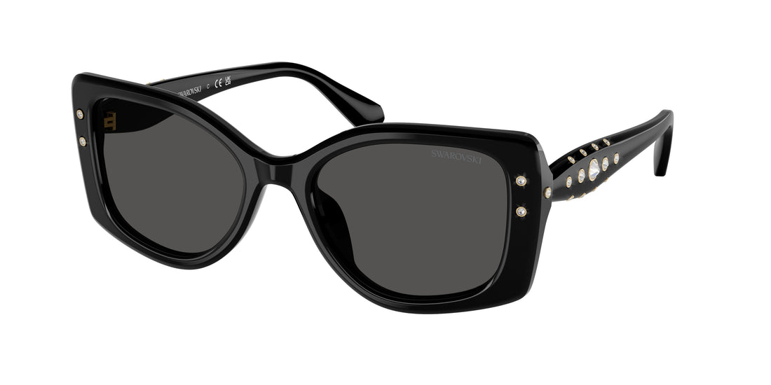 Lunettes de soleil swarovski sk6058u 100187 negro pillow femenino taille 54mm - Vue principale