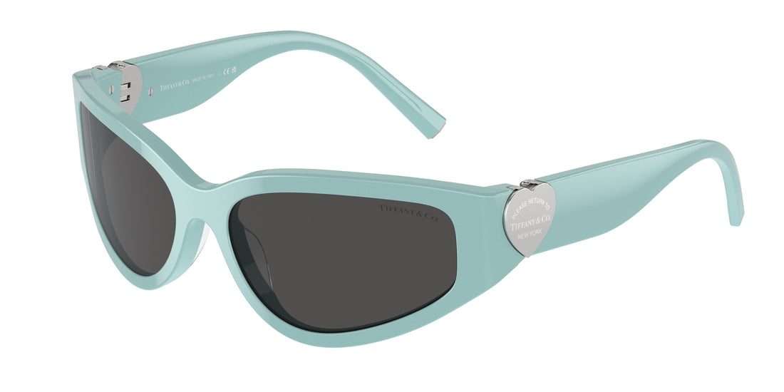 Óculos de sol tiffany tf4217 838887 azul irregular femenino tamanho 59mm - Vista principal