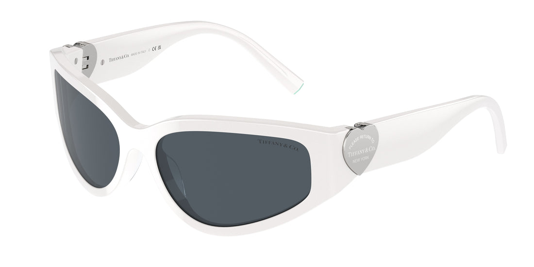 Óculos de sol tiffany tf4217 839287 blanco irregular femenino tamanho 59mm - Vista principal