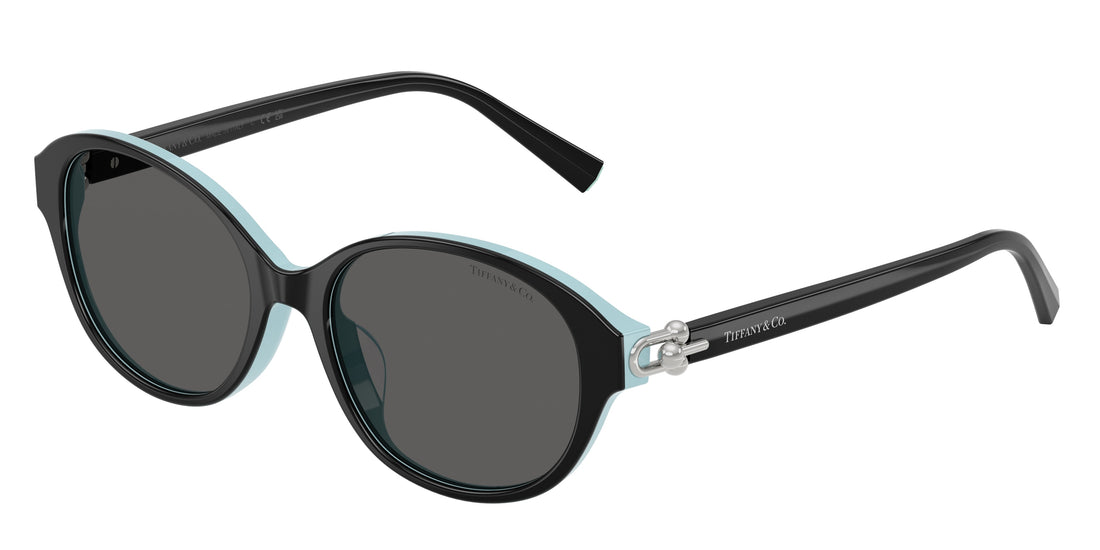 Óculos de sol tiffany tf4263d 8055s4 negro round femenina tamanho 54mm - Vista principal