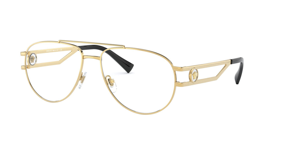 Prescription glasses versace ve1269 1002 masculino size 57mm - Main view